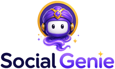 Social Genie Vertical Logo