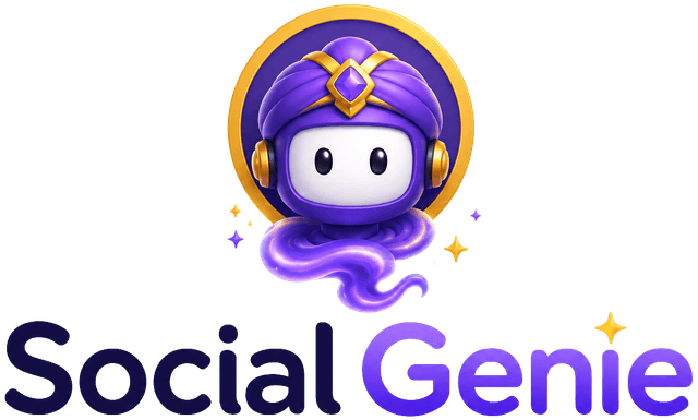 Social Genie Vertical Logo